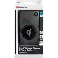 Verbatim 49571 Powerbank 10000mAh incl. Wireless Charger Black