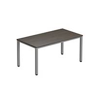 Pracovný stôl Nowy Styl Easy Space, 140 x 80 cm, tmavý orech