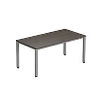 Pracovný stôl Nowy Styl Easy Space, 160 x 80 cm, tmavý orech