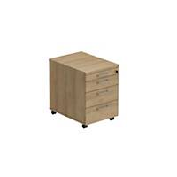 NOWY STYL ES PEDESTAL 3 DRAWERS NAT HICK