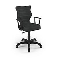 Entelo Good Chair Norm irodai szék, fekete