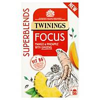 Twinings Superblend Focus Tea - Pack Of 20