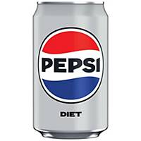 Diet Pepsi Cola Cans 330ml - Pack Of 24