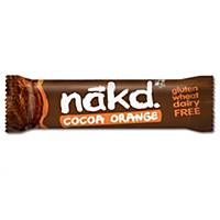 Nakd Cocoa Orange Bars - Pack Of 18
