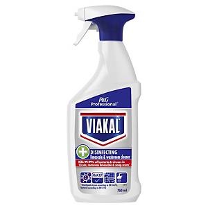 Viakal 3 in 1 Bathroom Limescale Remover Anti-Bacterial Spray 500ml (Pack  of 3)