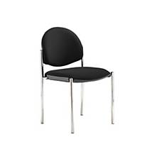 Coda Multi-Purpose Stacking Chair Black - Del & Ins - Excludes Northern Ireland