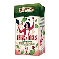 Herbata zielona BIG-ACTIVE Think & Focus, 20 torebek