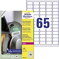 Avery B7651-50 Labels 38 x 21mm, White, 3250 Labels