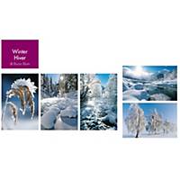Christmas cards Natur Verlag, 122x175 mm, without text, pack of 5 pieces