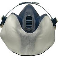 3M Schutzvlies 400+, für Atemschutzmasken der Serie 4000/4000+, weiß, 10 Stück