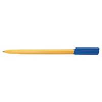 Guľôčkové pero Micron Fine, neklikacie, 0,7 mm, modré