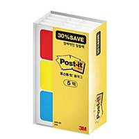 PK5 POST-IT 686-5A INDEX OFFICE PACK