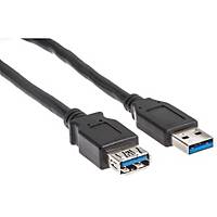 USB 3.0 Cable LINK2GO US3111KBB, A-A male/female, 2m