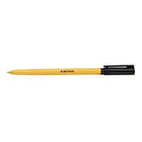 Długopis MICRON 0,5 mm, obudowa żółta, czarny*