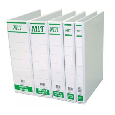 Bantex Insert Ring Binder A5 2D Ring 50mm White - Hamelin Brands