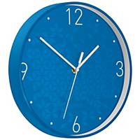 Nástěnné hodiny Leitz WOW, modré
