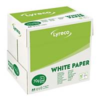 ลีเรคโก กระดาษถ่ายเอกสาร 100PEFC A4 70 แกรม สีขาว 1 รีม 500แผ่น