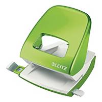 LEITZ 5008 WOW 2-HOLE PUNCH L/GREEN