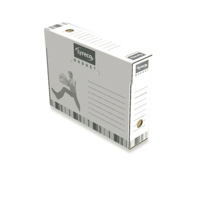 Boîte d'archives Lyreco - archivage progressif automatique - dos 25 cm -  blanche
