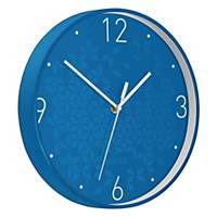 Wall clock Leitz Wow, 29cm, blue