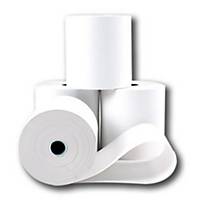 Bobine papier thermique pour terminal de paiement, l 57 mm x L 50 m, 10 rouleaux