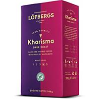 Löfbergs Kharisma kahvi suodatinjauhatus tumma paahto 500g