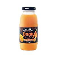 Pago smoothie appelsiini-porkkana-mango & inkivääri 2dl, 1 kpl= 12 pulloa