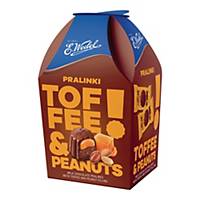 Praliny WEDEL Toffee&Peanuts, 136 g