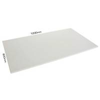 GETUPDESK DUO TABLE TOP 120X80CM WHITE