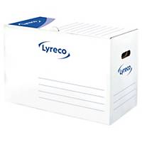 Conteneur Lyreco pour 5 boîtes d’archives, montage automatique, la boîte