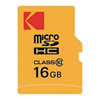 KODAK EKMSDM16GHC10CK MICRO SDHC 16GB