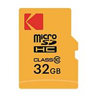 Micro SDHC Kodak Extra classe 10 con adattatore - 32GB