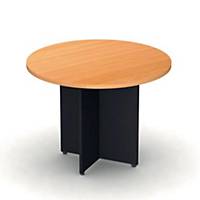 ITOKI โต๊ะกลม RLT100 100X75 ซม เชอรี่/ดำ