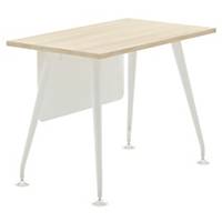 WORKSCAPE โต๊ะทำงานไม้ 71-1260 สีเมเปิ้ล/ขาว