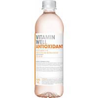 Eau Vitamin Well Antioxydant, 50 cl, le paquet de 12 bouteilles