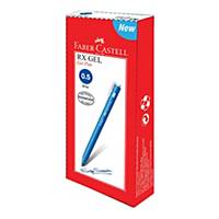 Faber Castell Rx Gel Retractable Pen 0.5mm Blue - Box of 10