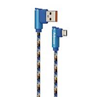 FELLOWES 10109 5PIN H/CABLE 3A 1M BLUE