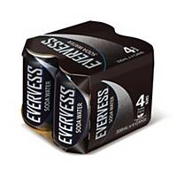 Evervess Soda Water 330ml - Pack of 4