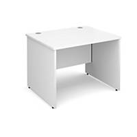 Maestro 25PL Straight Desk 1000x800mm White - Delivery Only - Excludes NI