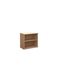 Deluxe Bookcase Desk-High 600Dmm Beech - Delivery Only - Excludes NI