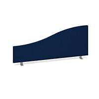 Wave Desktop Screen Fabric 1000Wx400/200Hmm Blue - Delivery Only - Excludes NI