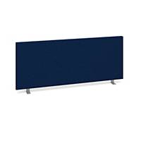 Straight Desktop Screen Fabric 1000x400mm Blue - Delivery Only - Excludes NI