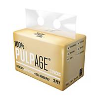 PULPAGE Bamboo 3-ply Soft Pack Tissue - Pack of 3