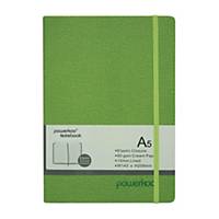 Powerkoo LT-0863 Notebook A5 80g Green