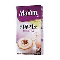 PK10 MAXIM COFFEE CAPPUCINO HAZELNUT 13G