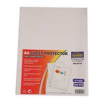 Suremark Sheet Protector A4 0.10mm - Pack of 100