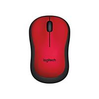 Logitech M221 Silent Mouse Wireless Red