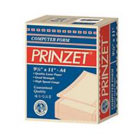Prinzet Computer Form 9.5 x11  2ply A4- Box of 1000