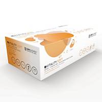 Vitality GD0043 Citrus-Scented Gloves Medium Orange - Pack Of 100
