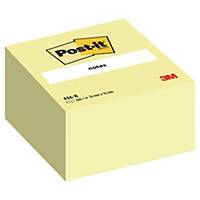 Post-it Notes cube 76x76 mm 450 pages yellow